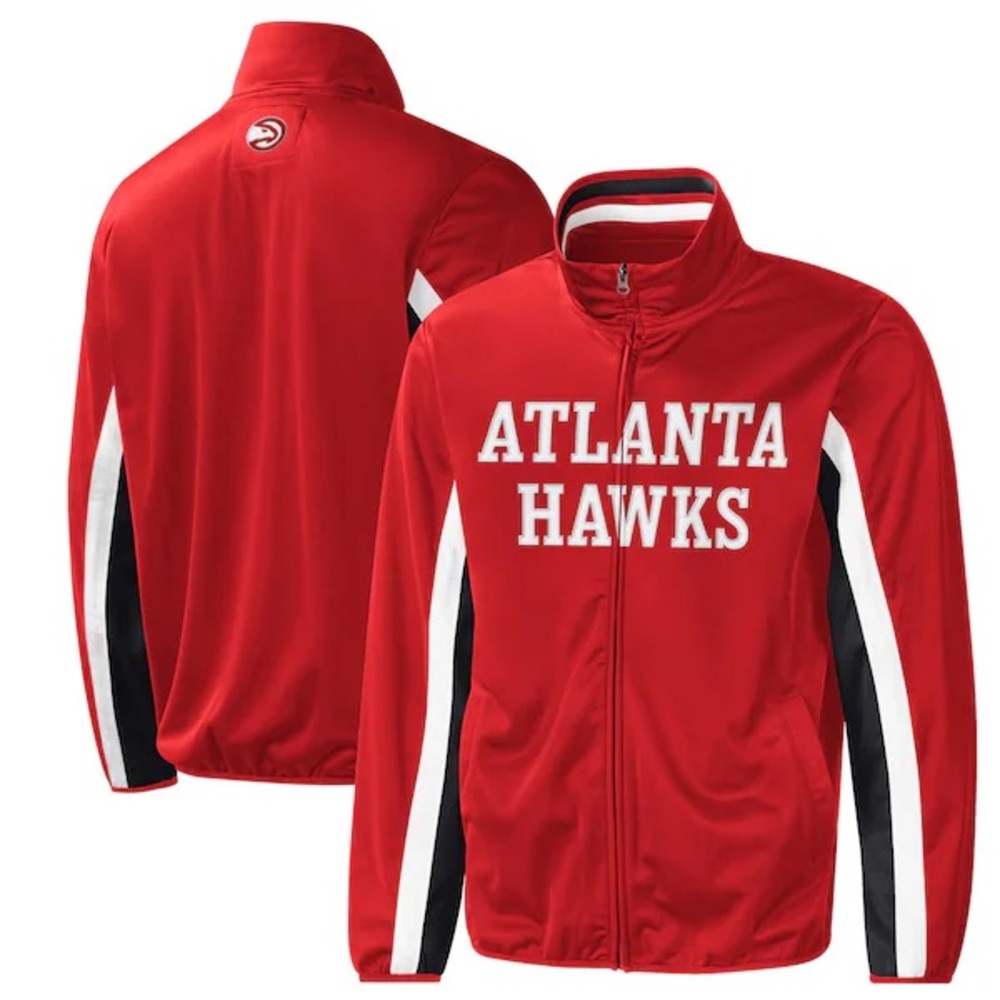 Atlanta Hawks G-III Sports Red Contender By Carl Banks Jacket
